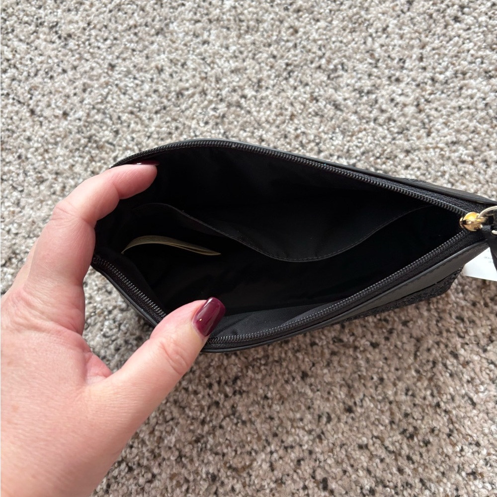 Kate Spade Black Glitter Bag - Picture 5 of 7